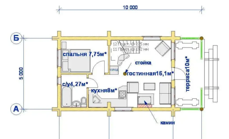 Проект-деревянной-дачи-с-мансардой-из-бревна-73.1-f