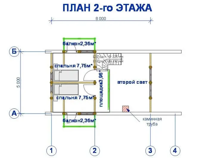 Проект-деревянной-дачи-с-мансардой-из-бревна-73.1-g